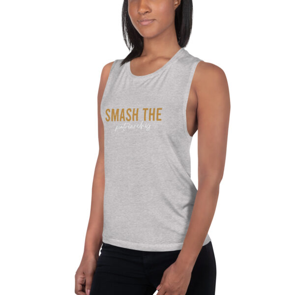 Smash the Patriarchy Muscle Tank - Image 8