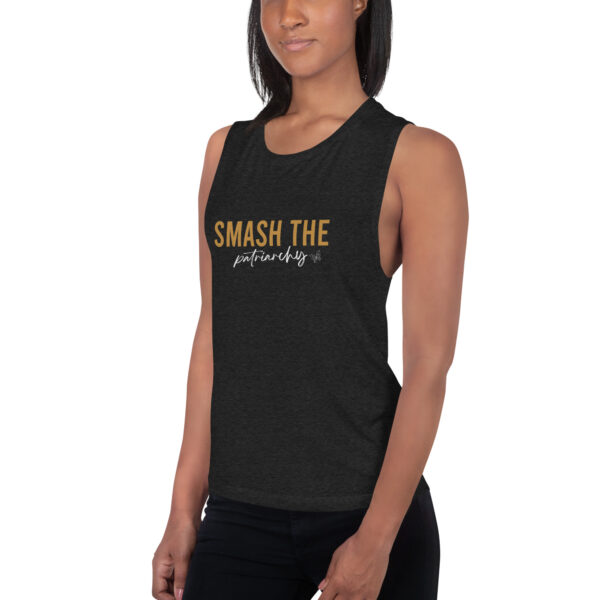 Smash the Patriarchy Muscle Tank - Image 2