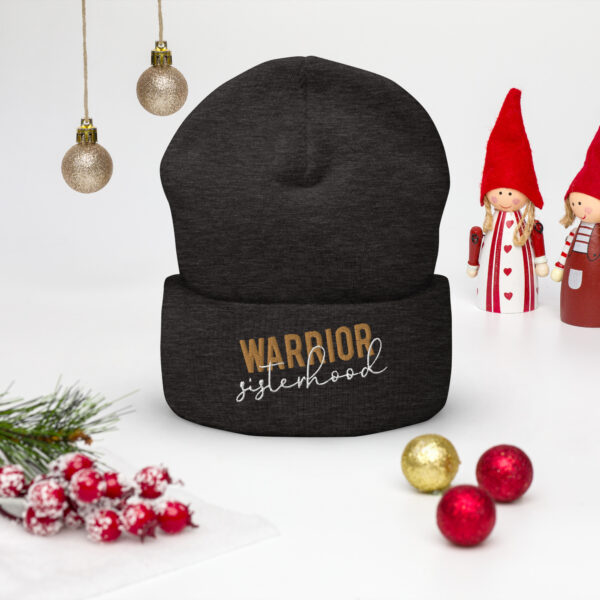 Warrior Sisterhood Cuffed Beanie - Image 4